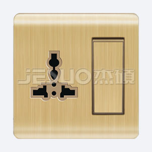 Q1-012 1Gang 1Way Switch and Univerasl