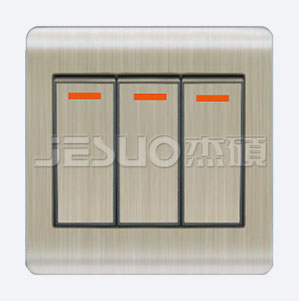 B1-005 3Gang 1Way / B1-006 3Gang 2Way